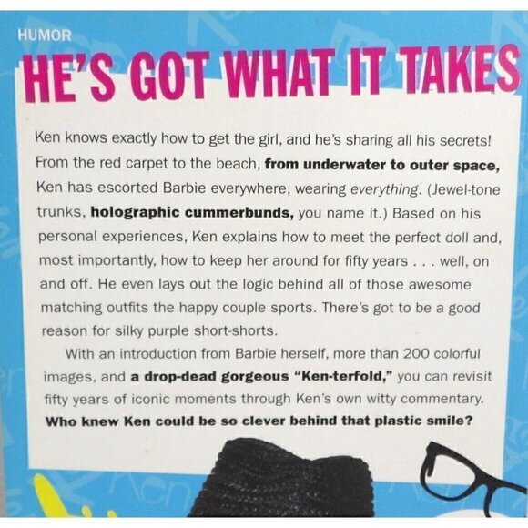 BARBIE I Love Ken Ultimate Boyfriend AUTOGRAPHED TO LISA paperback book JEF BECK - Picture 5 of 7